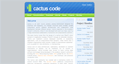 Desktop Screenshot of cactuscode.org